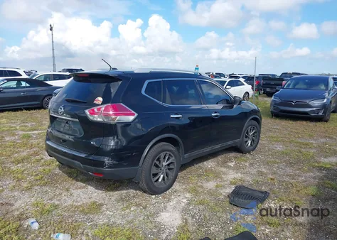 2015 Nissan Rogue Sl из США, поврежденный, VIN 5N1AT2MT2FC822345